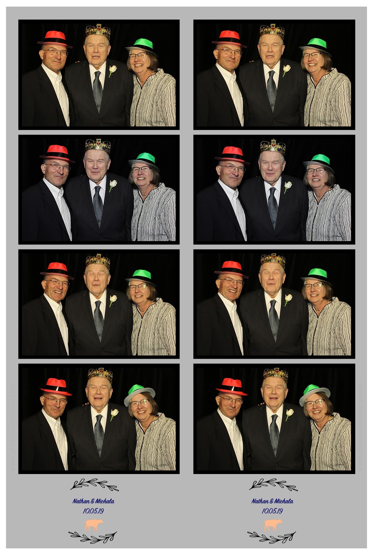 Michala Binkly & Nathan Hall Wedding Reception | View more photos from the event at gallery.photoboothcincy.com/u/PhotoBoothCincy/Michala-Binkly-Nathan-Hall-Wedding-Reception